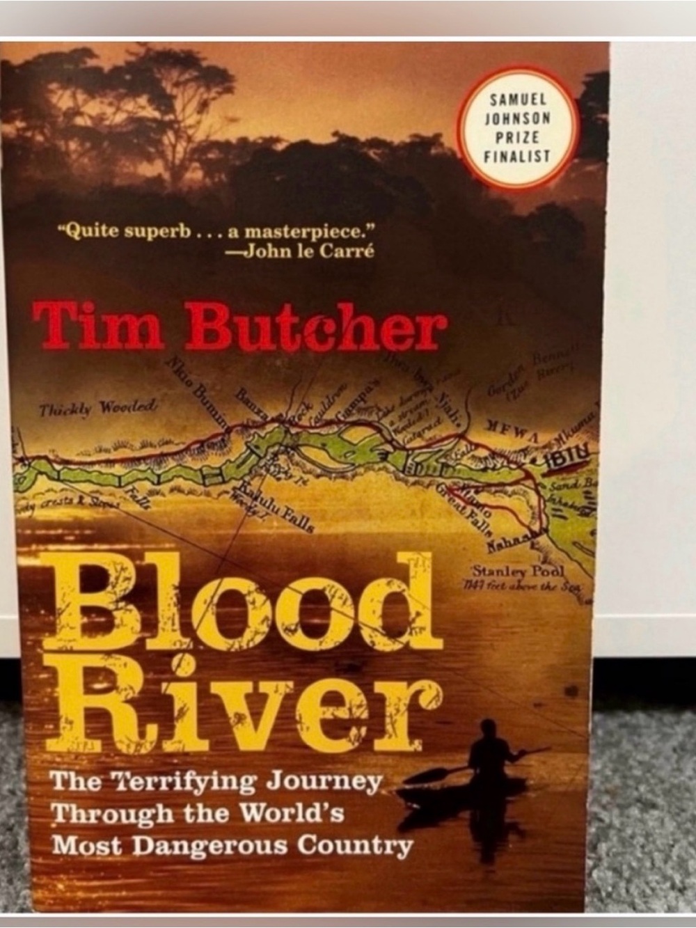 Tim Butcher "Blood River" Paperback Book